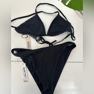 NWT Jolyn Clothing Black Bikini Set